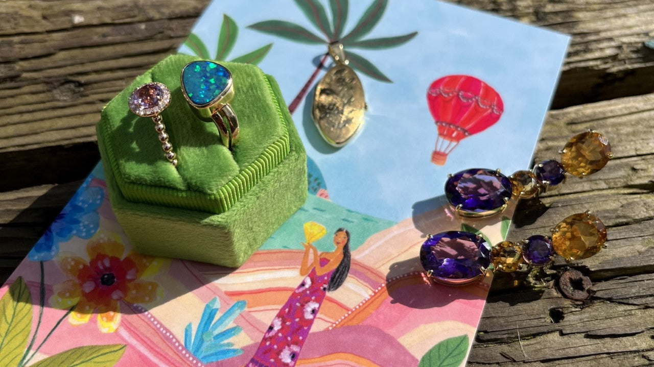 Goudsmid Manon Rotterdam - Vintage sieraden op ansichtkaart