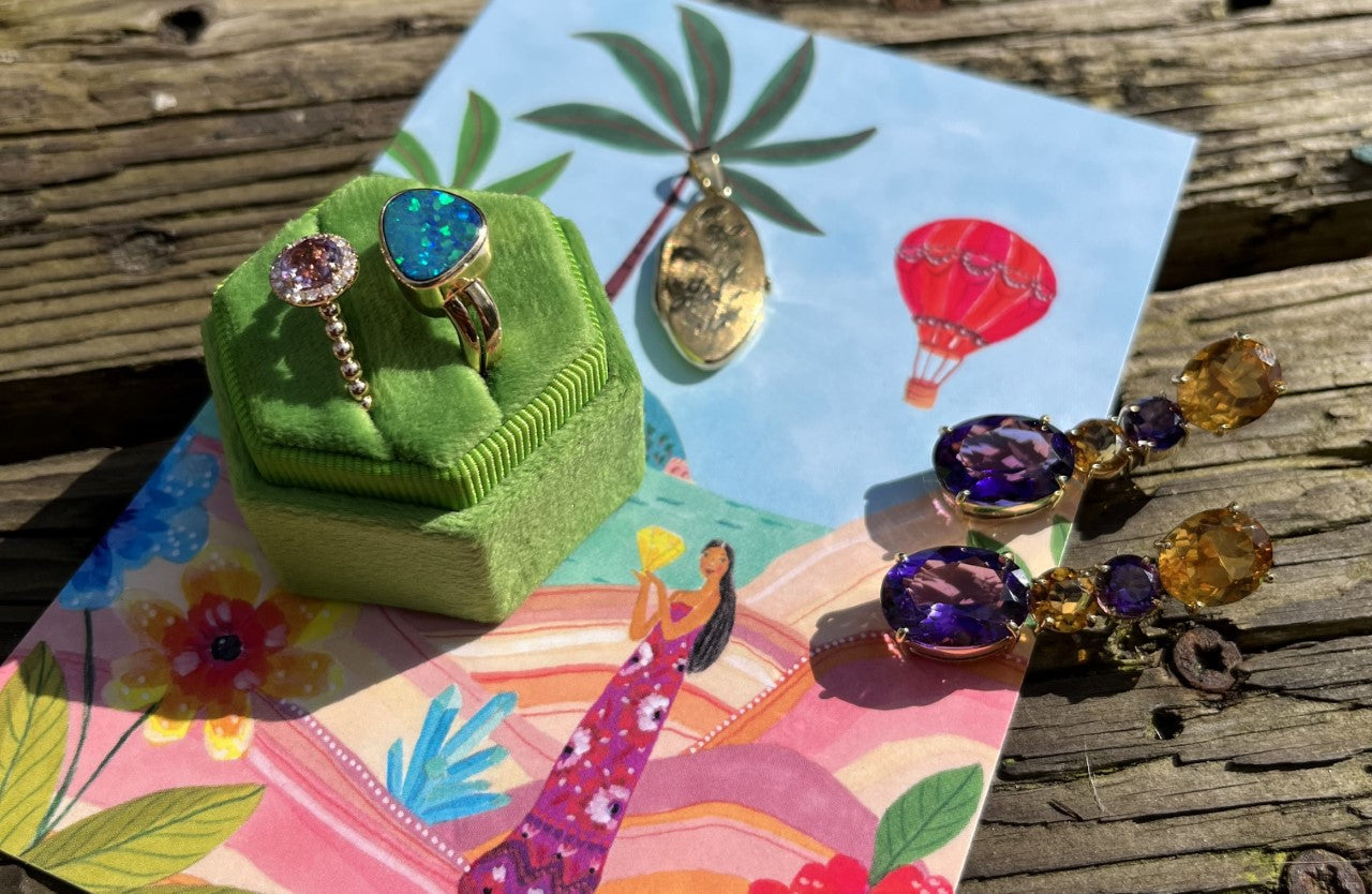 Goudsmid Manon Rotterdam - Vintage sieraden op ansichtkaart