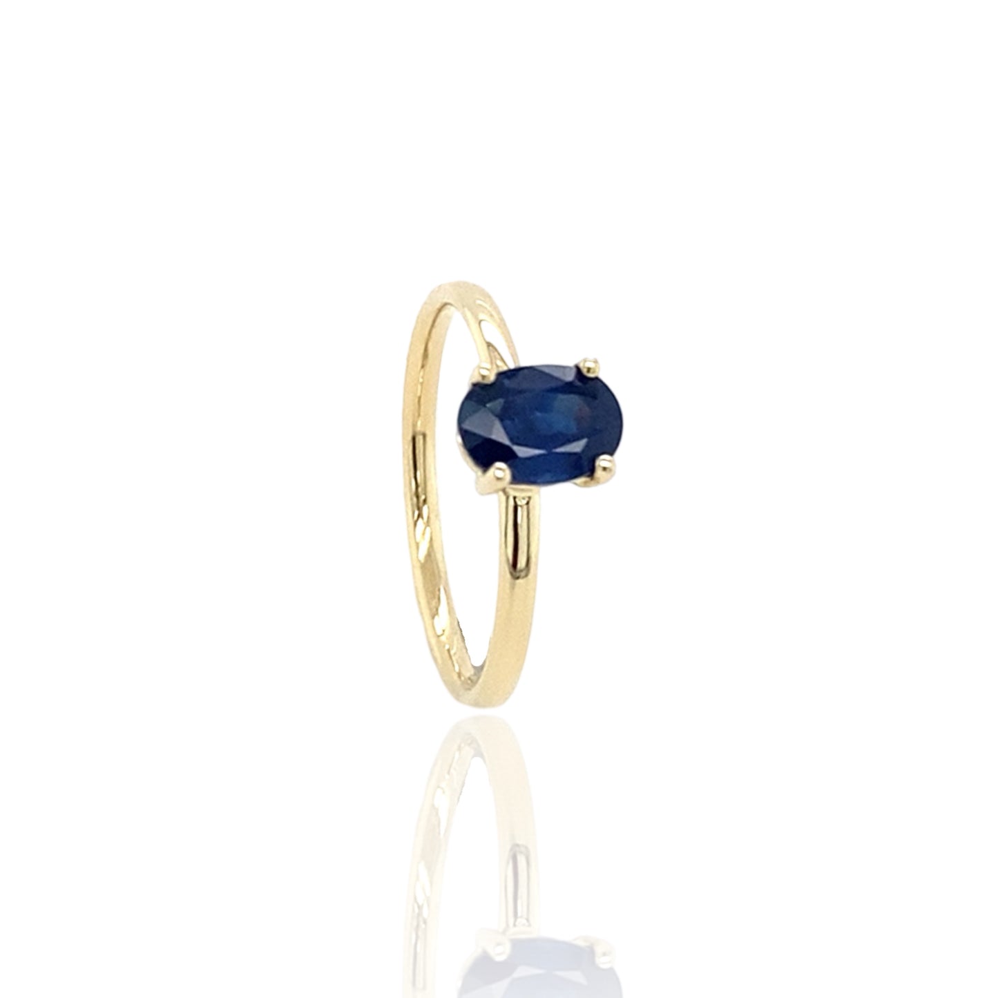 Stackable Sapphire ring Birthstone September