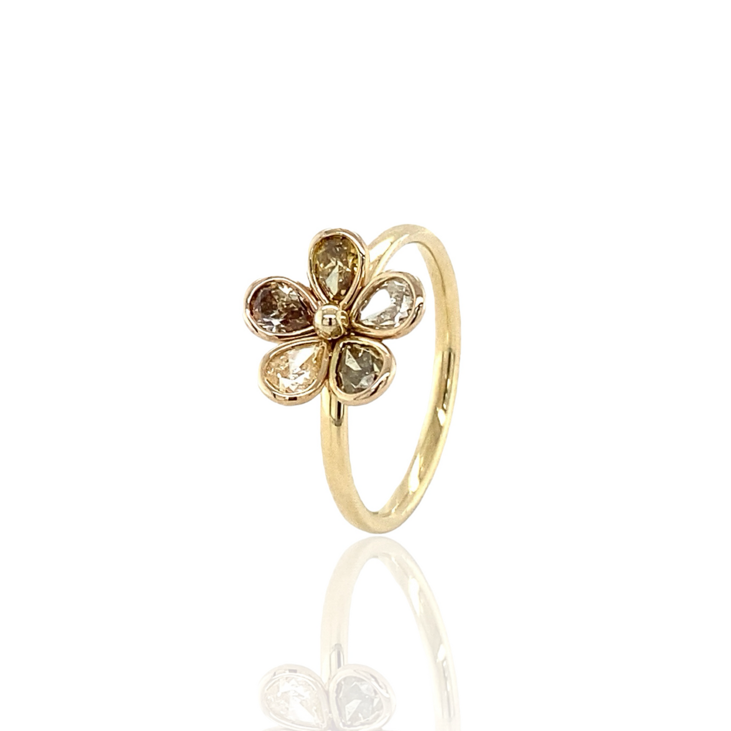 Diamond Daisy ring