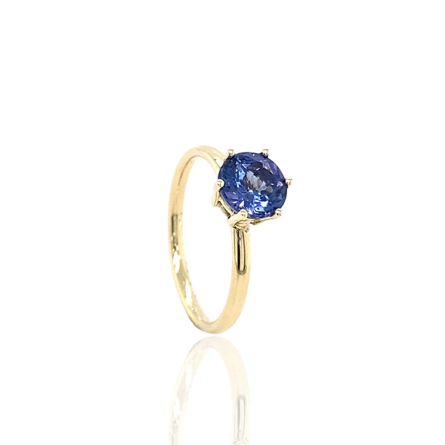 Stackable tanzanite ring Birthstone December