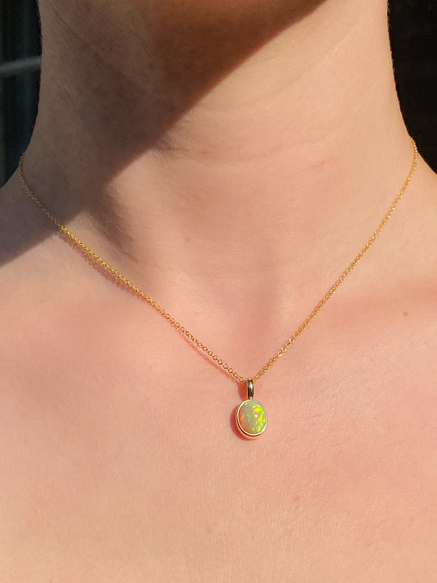 Opal pendant