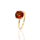 madeira citrine in gold ring