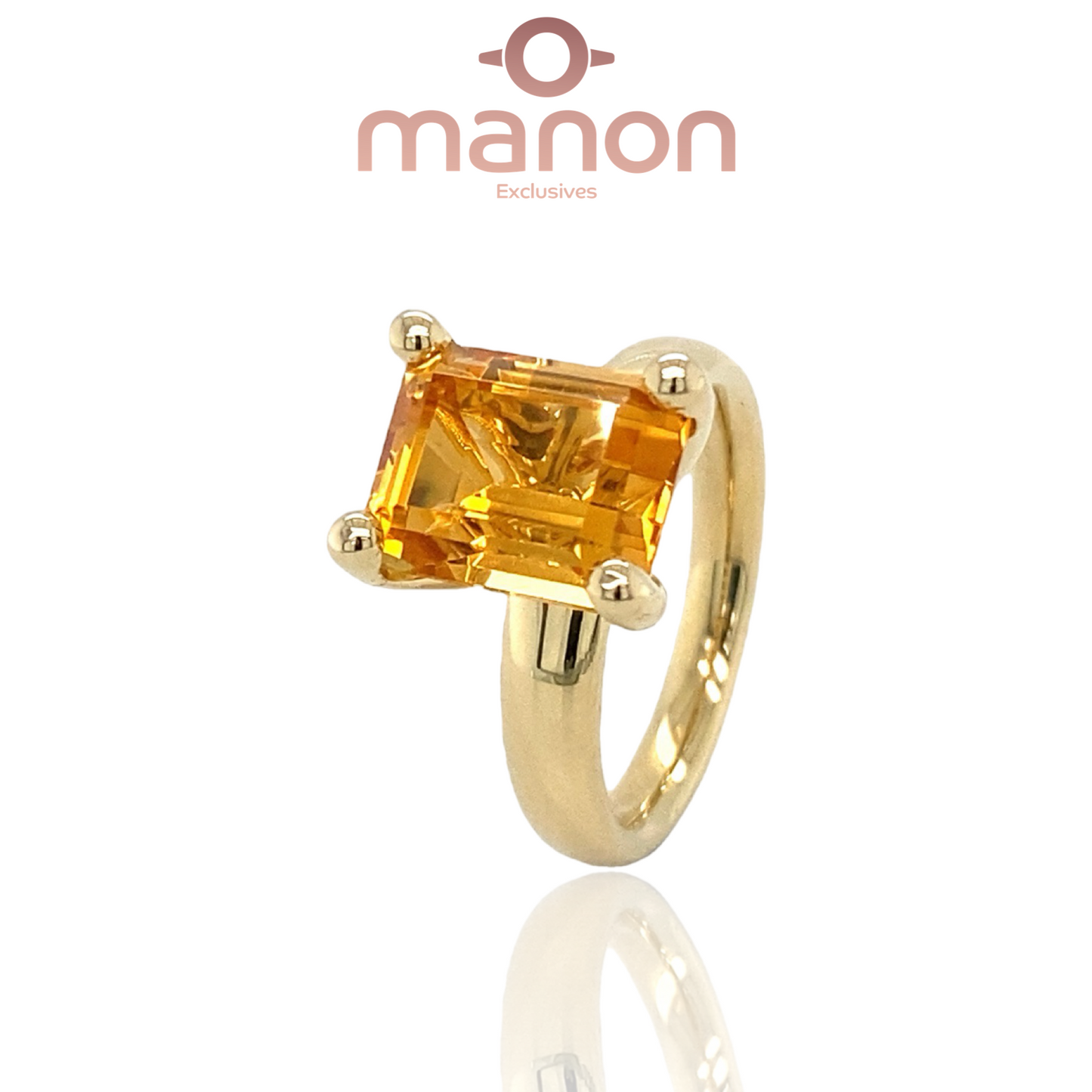 #11 Collector's ring Citrine